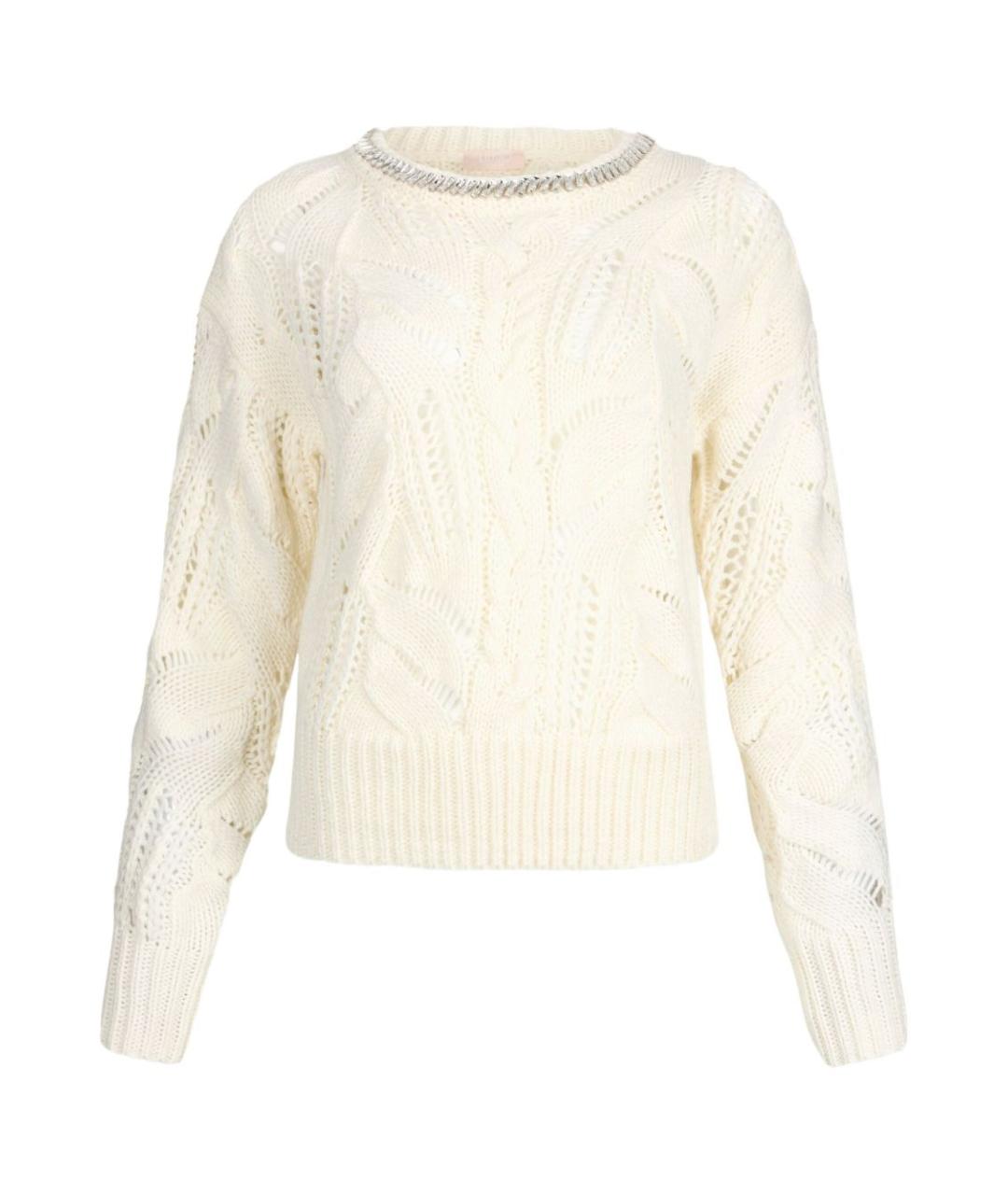 LIU JO Белый джемпер / свитер, фото 1
