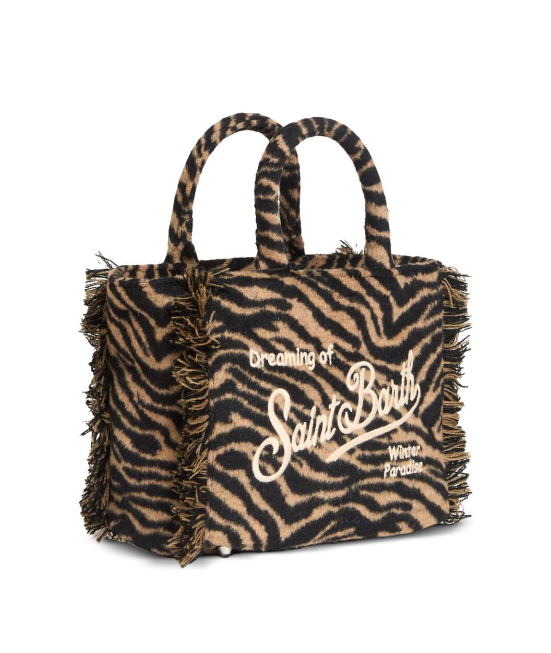 MC2 SAINT BARTH Мульти синтетическая сумка тоут, фото 3