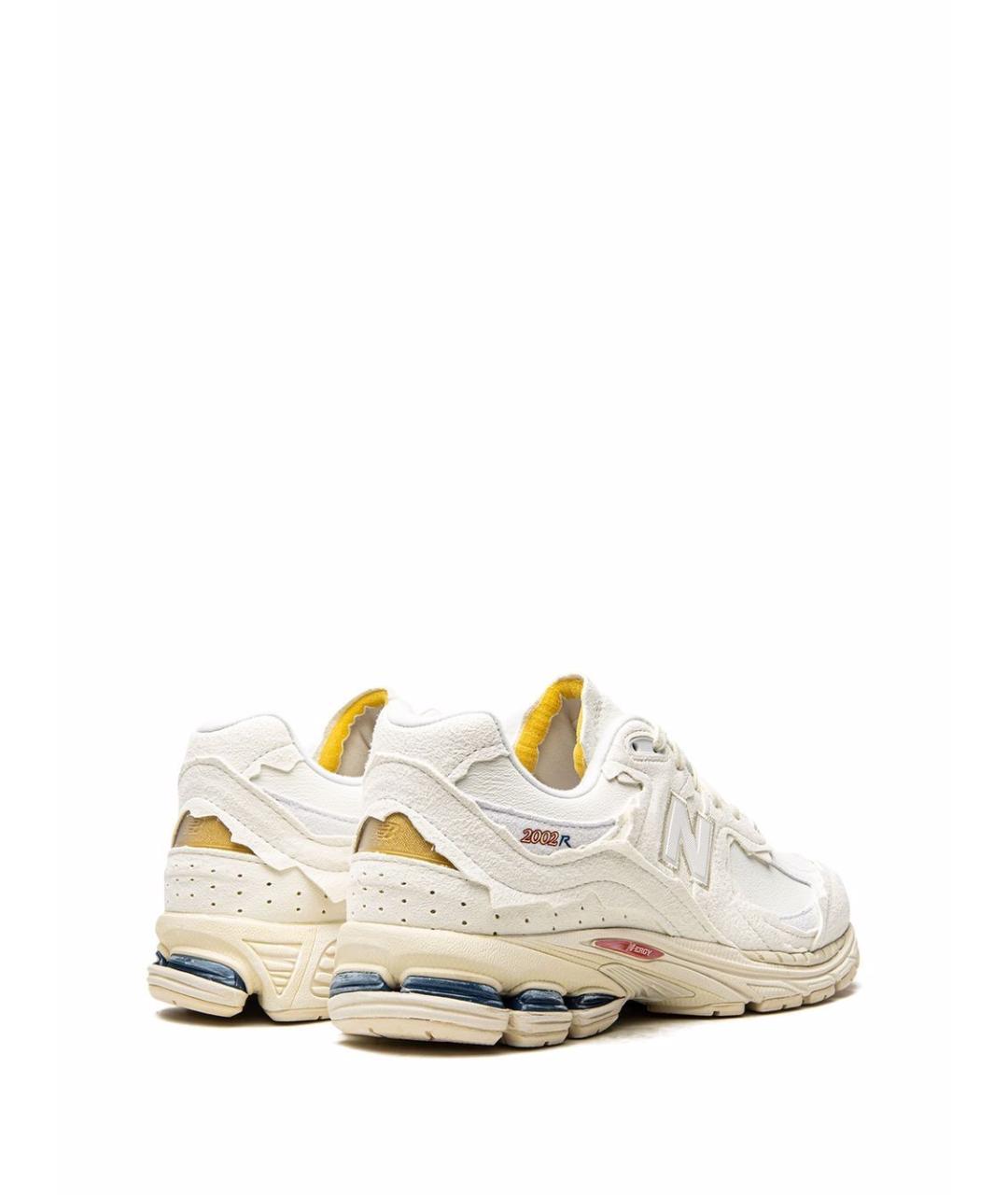 NEW BALANCE Белые замшевые кроссовки, фото 3