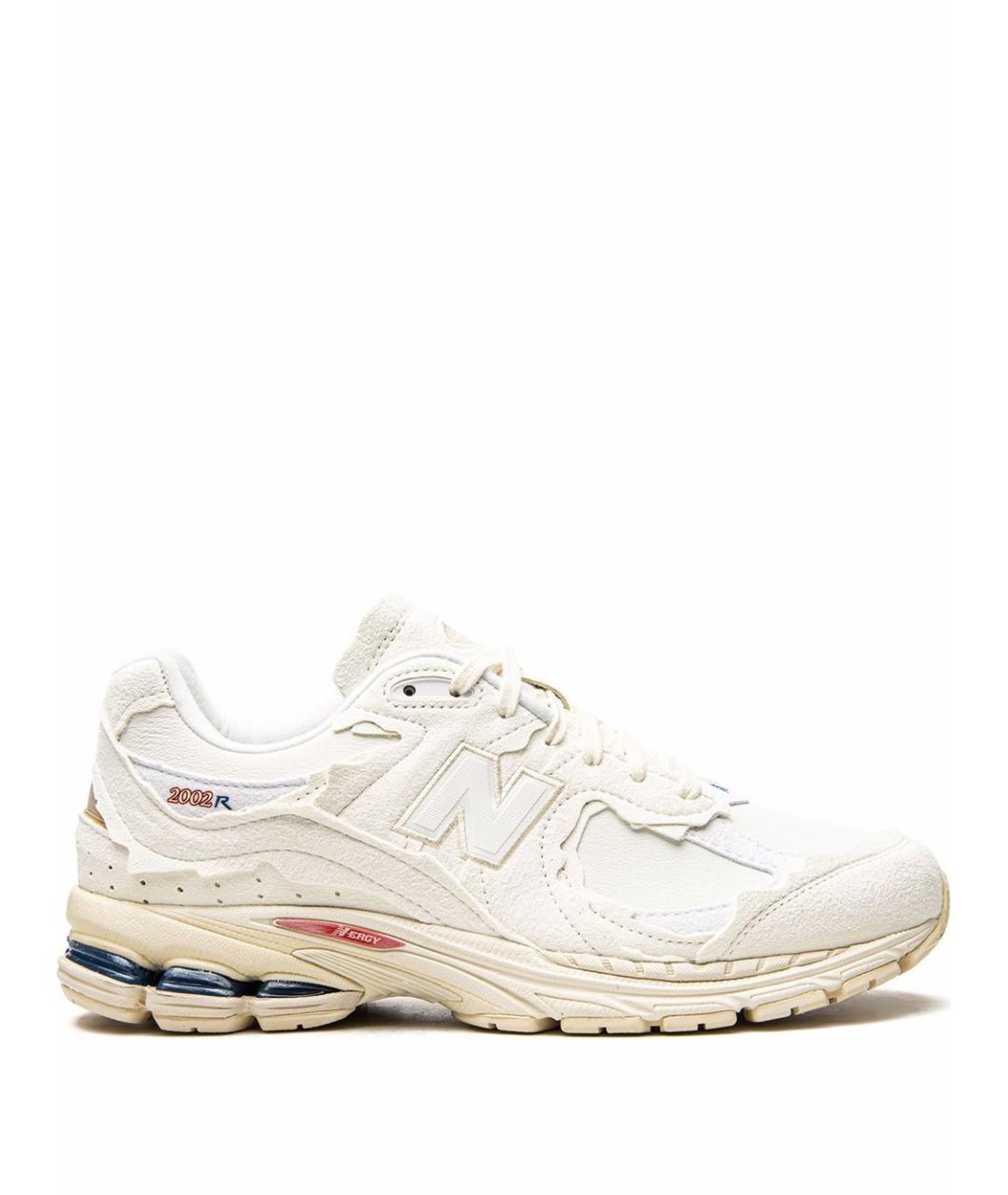 NEW BALANCE Белые замшевые кроссовки, фото 1