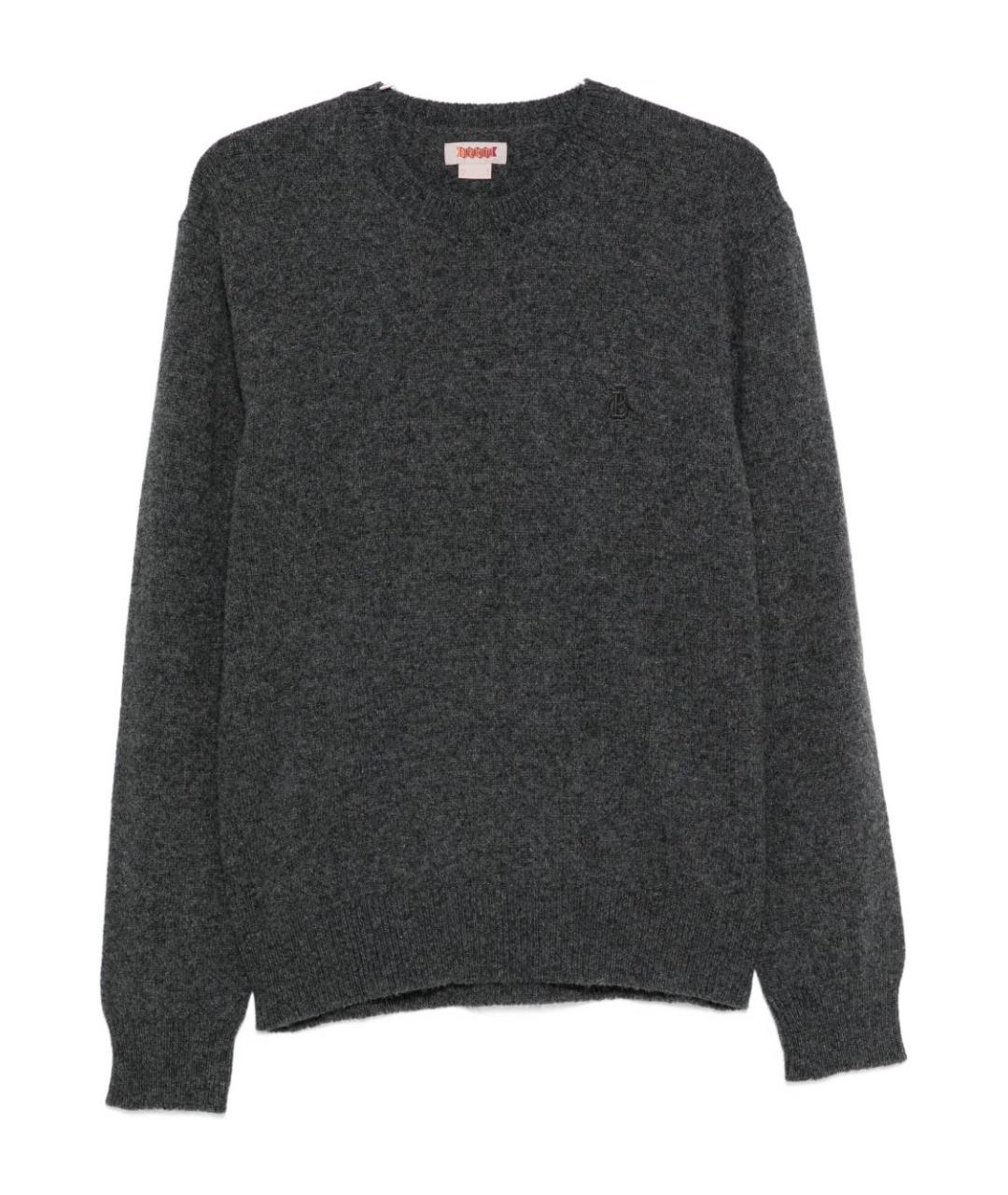 BARACUTA Серый шерстяной джемпер / свитер, фото 1