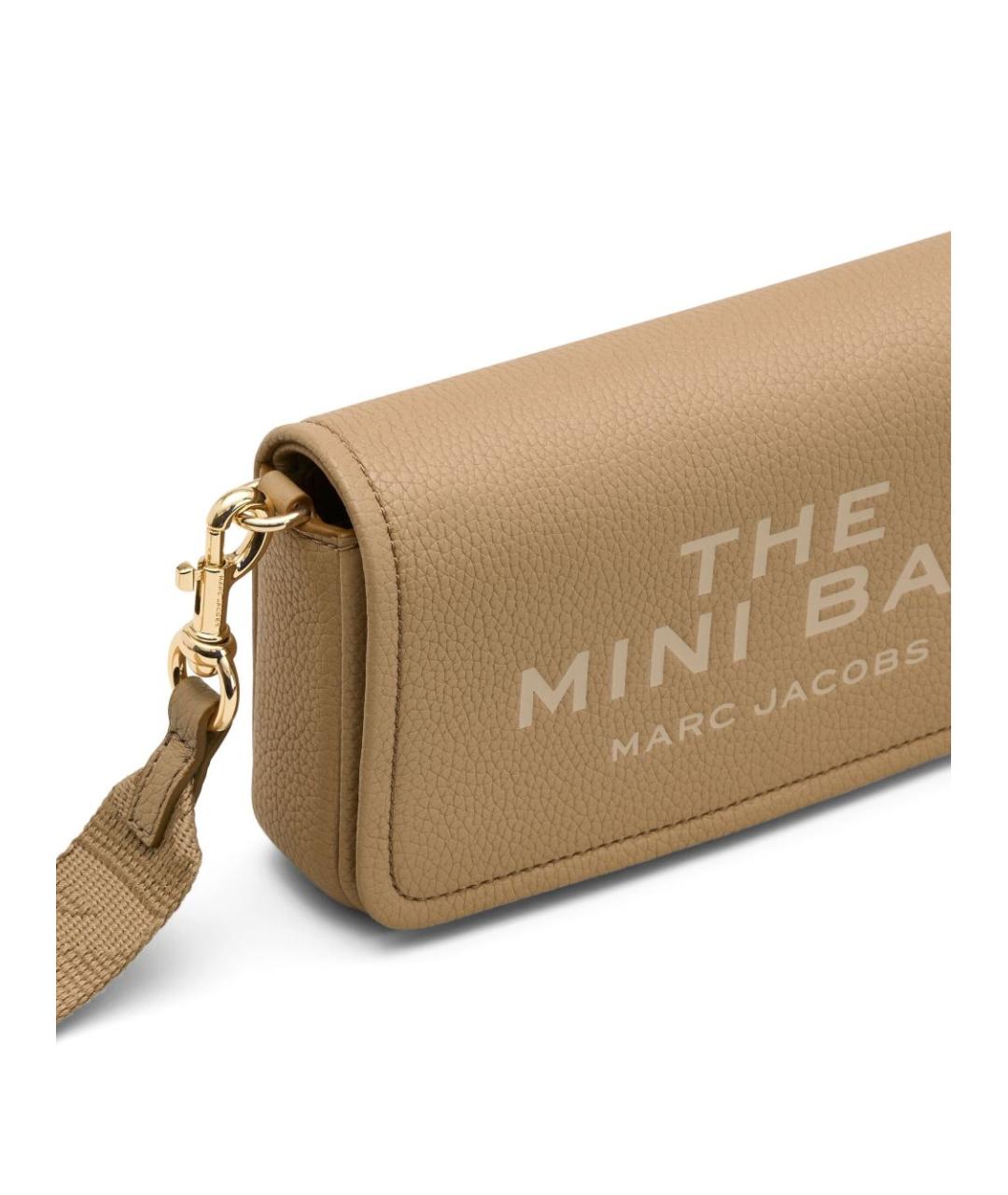 MARC JACOBS Бежевая кожаная сумка через плечо, фото 6