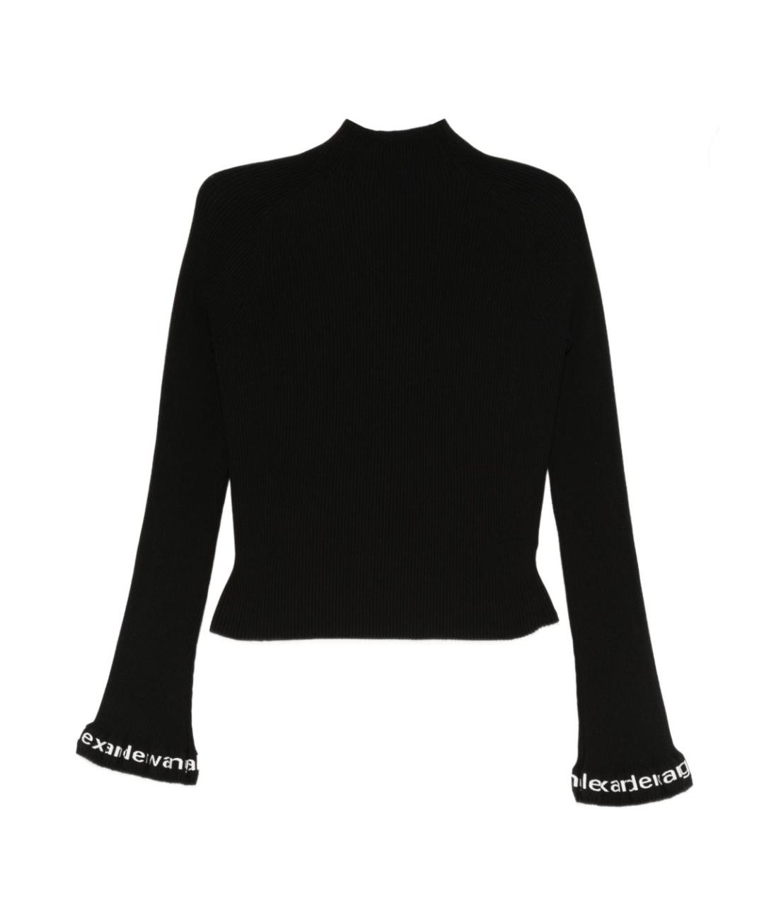 ALEXANDER WANG Черный полиамидовый джемпер / свитер, фото 1