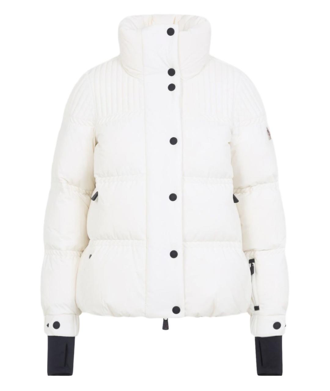 MONCLER GRENOBLE Белый полиамидовый пуховик, фото 1