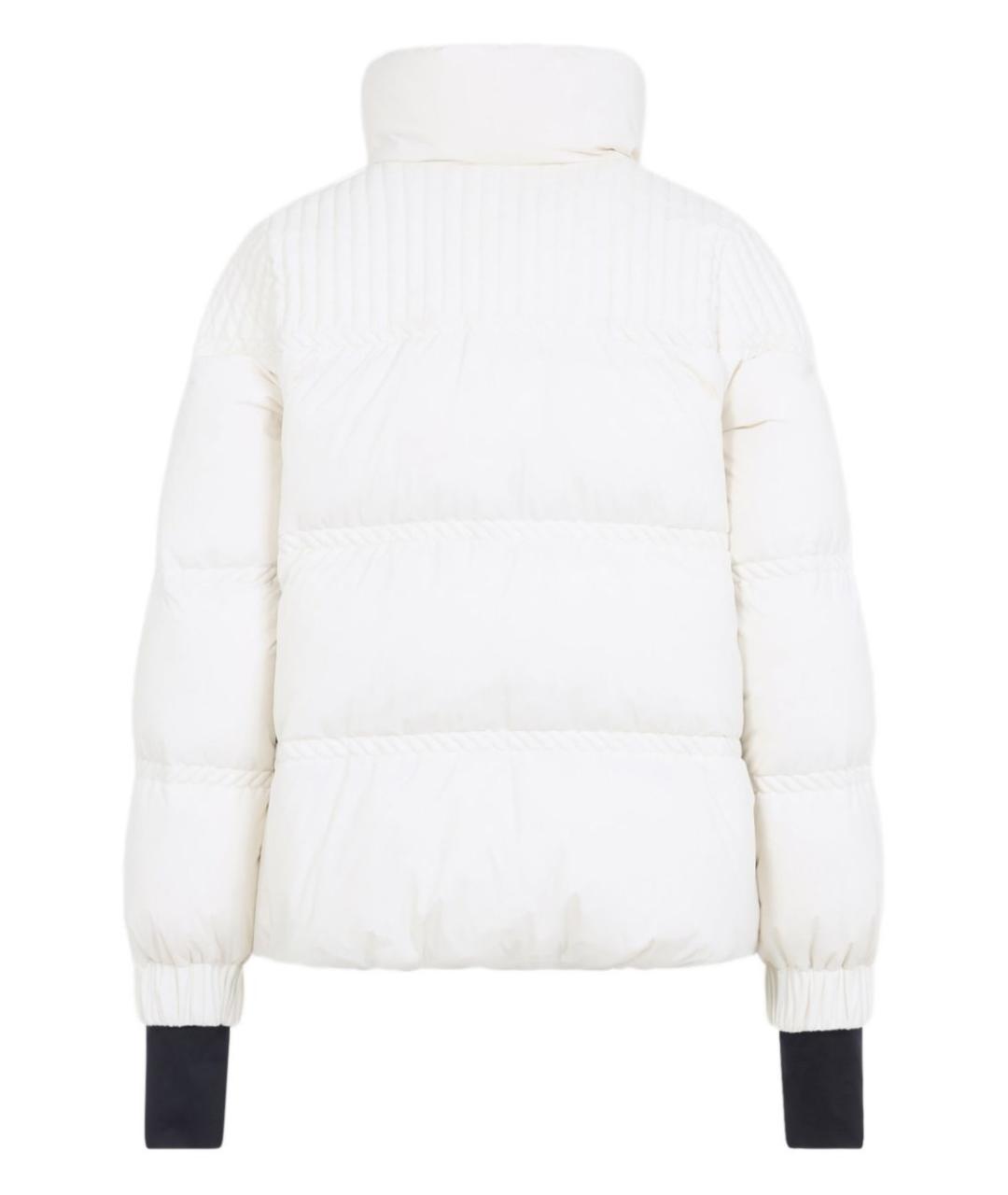 MONCLER GRENOBLE Белый полиамидовый пуховик, фото 3