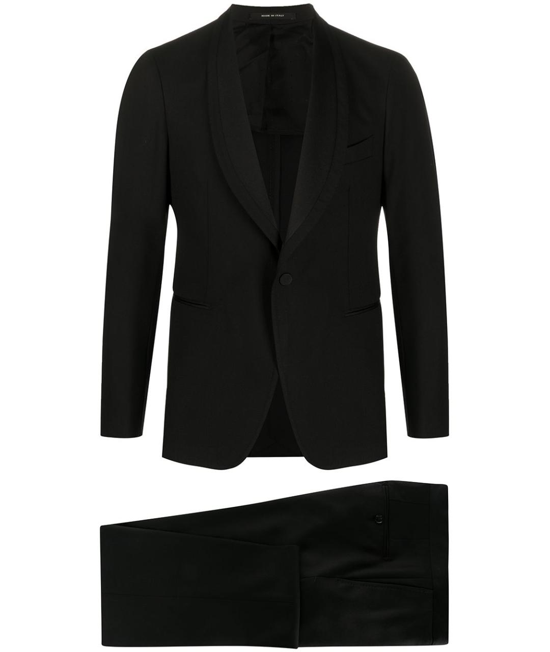 TAGLIATORE Черный вечерний костюм, фото 1