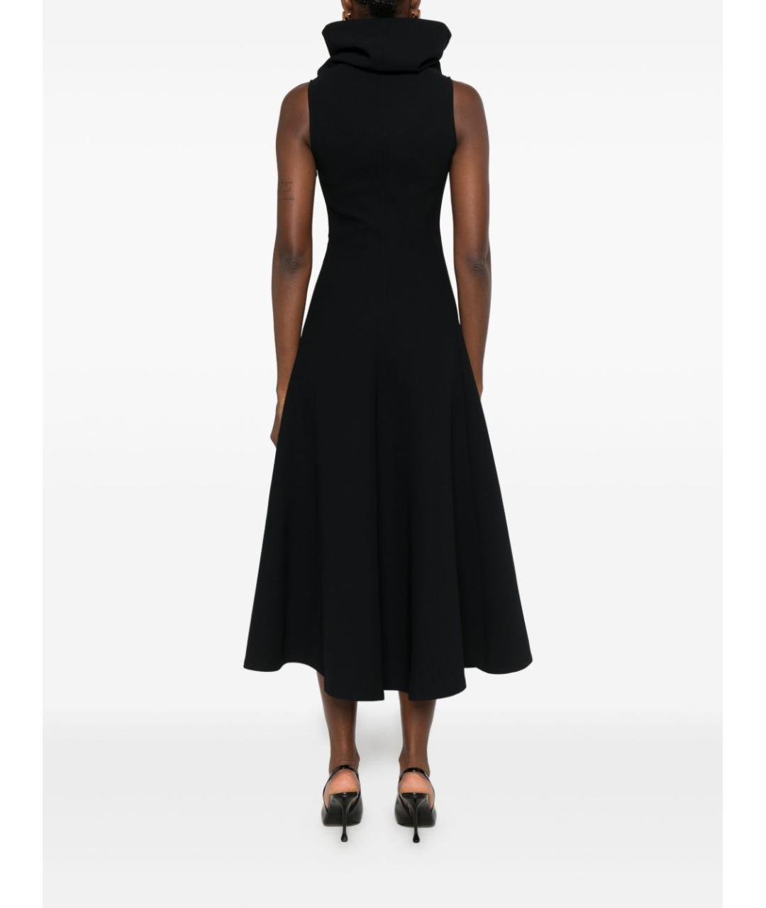 JACQUEMUS Черное полиэстеровое повседневное платье, фото 2