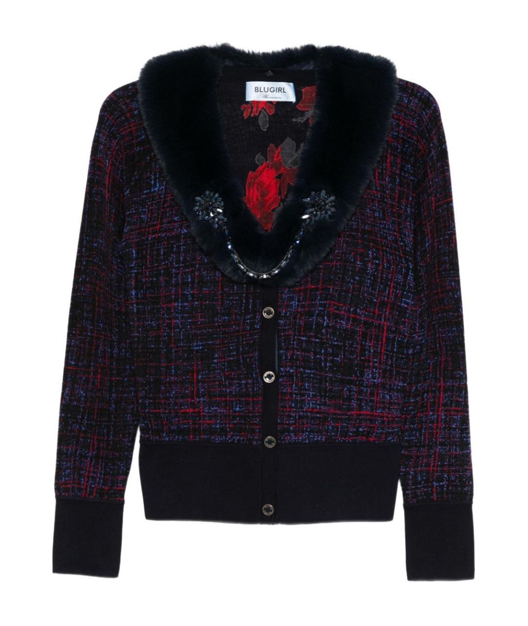 BLUGIRL Мульти вискозный кардиган, фото 1