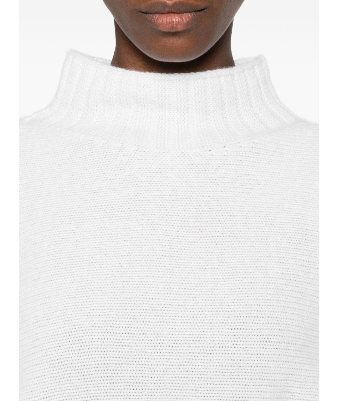 TWIN-SET Белый шерстяной джемпер / свитер, фото 3