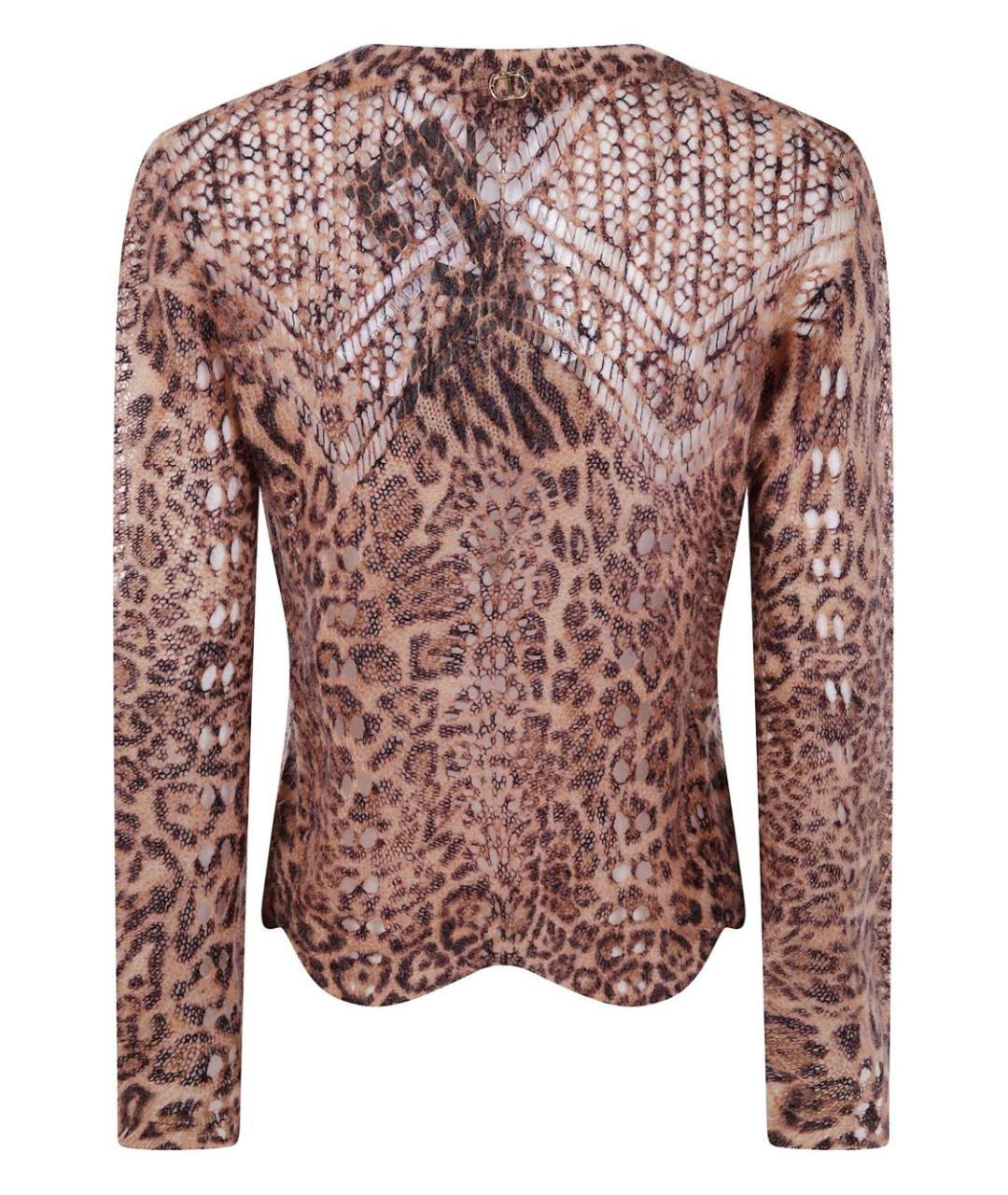 TWIN-SET Мульти полиамидовая водолазка, фото 2