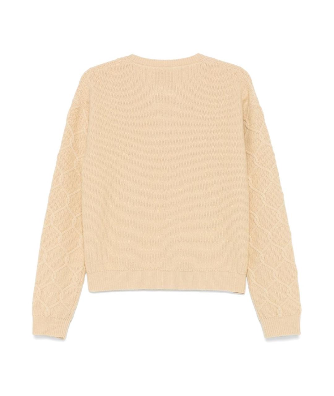 ETRO Бежевый шерстяной джемпер / свитер, фото 2