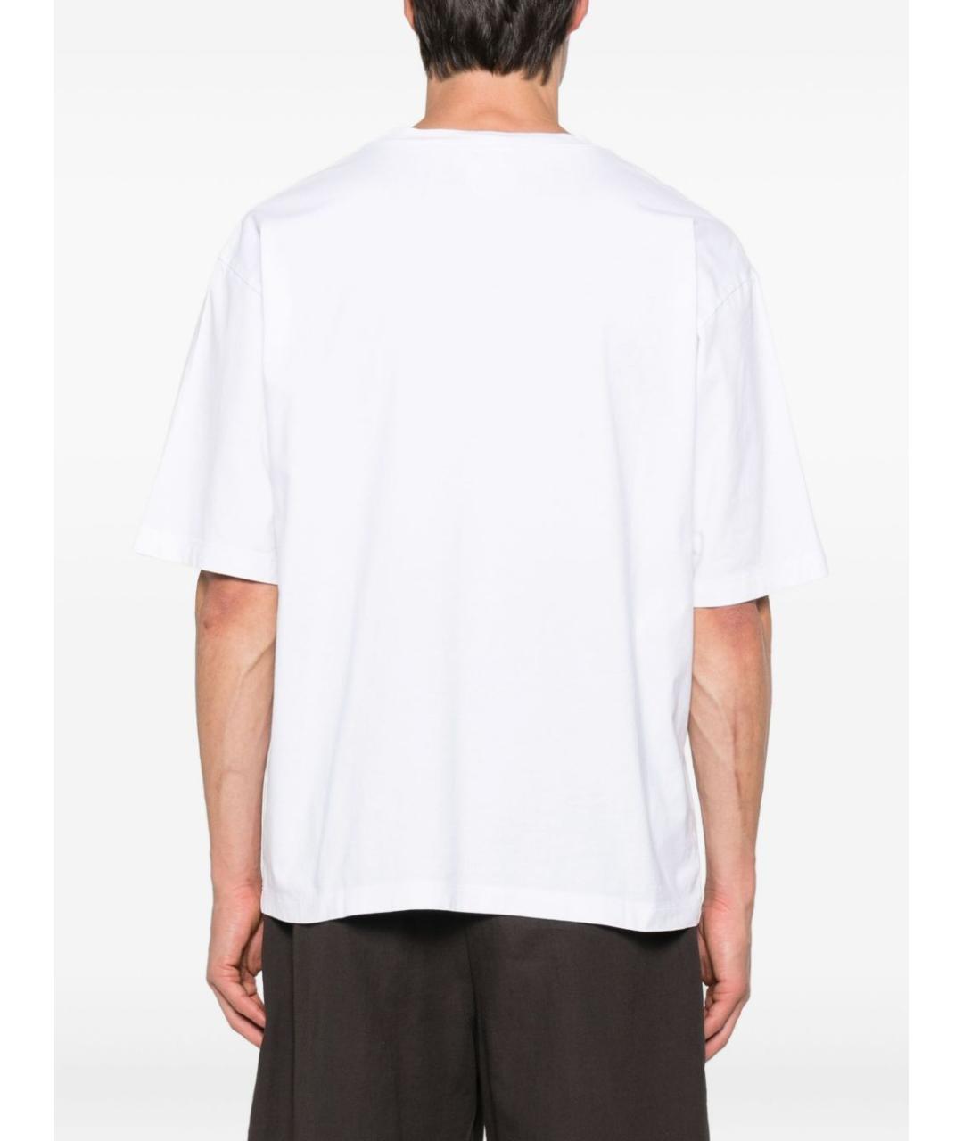DSQUARED2 Белая хлопковая футболка, фото 2