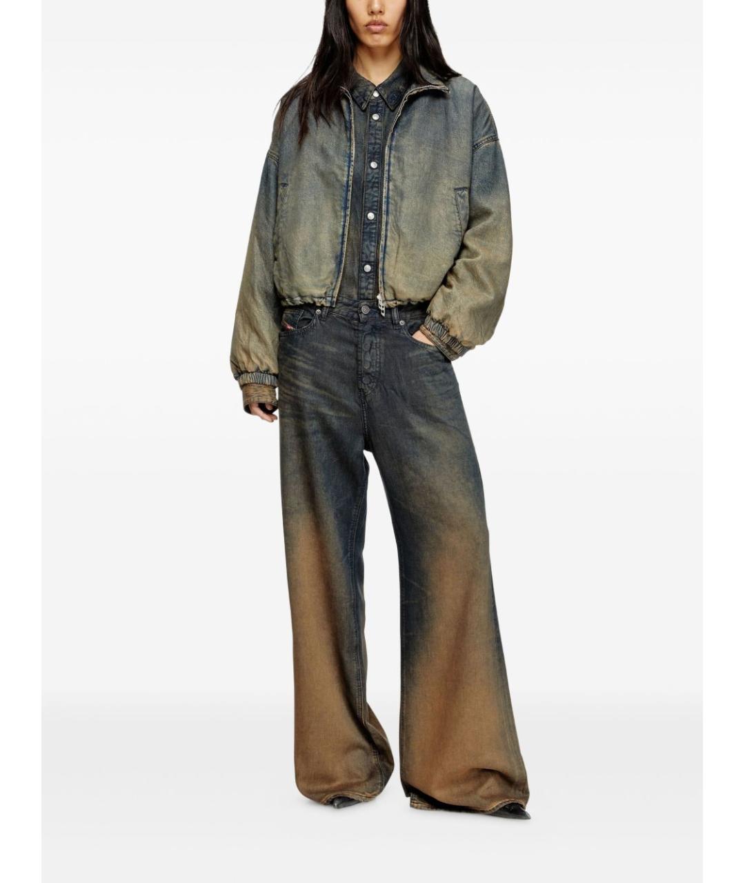 DIESEL Синие джинсы клеш, фото 2