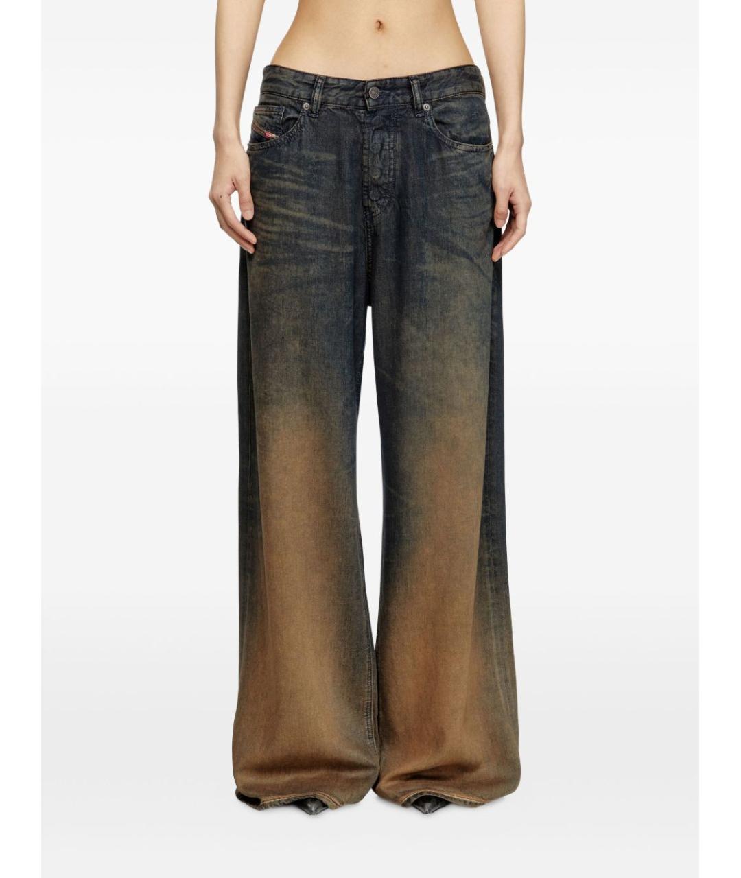 DIESEL Синие джинсы клеш, фото 5