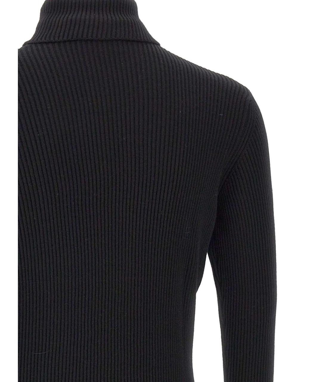 STONE ISLAND Черный шерстяной джемпер / свитер, фото 4