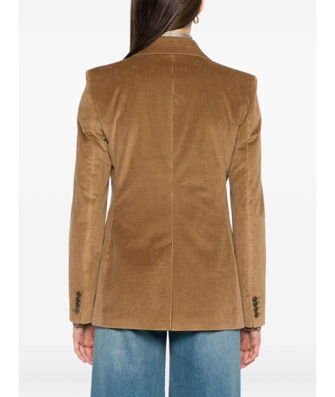 ETRO Бежевый хлопковый жакет/пиджак, фото 2