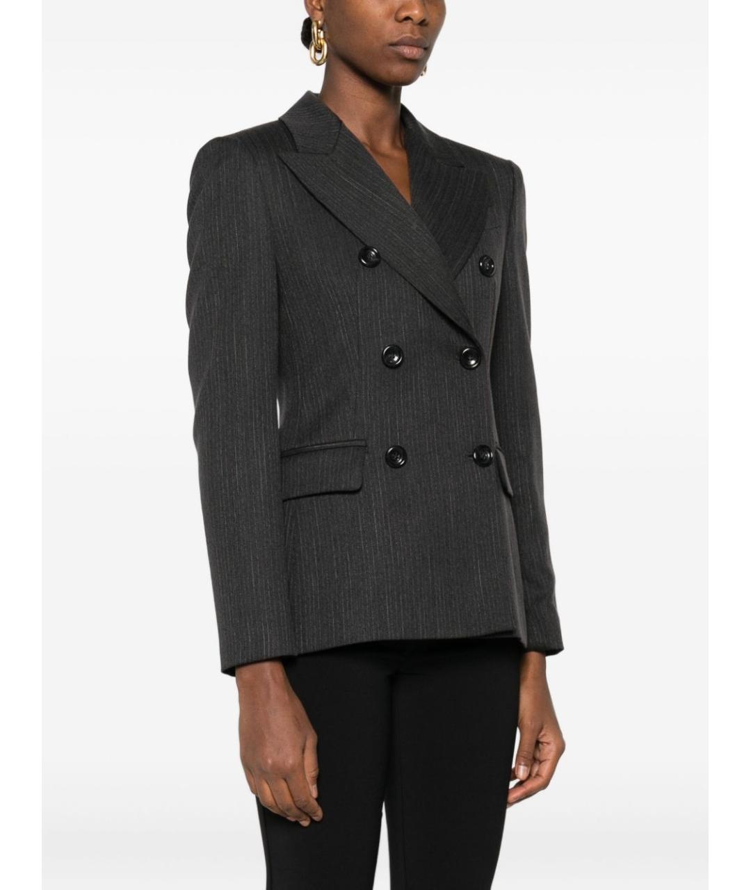 LIU JO Серый полиэстеровый жакет/пиджак, фото 4
