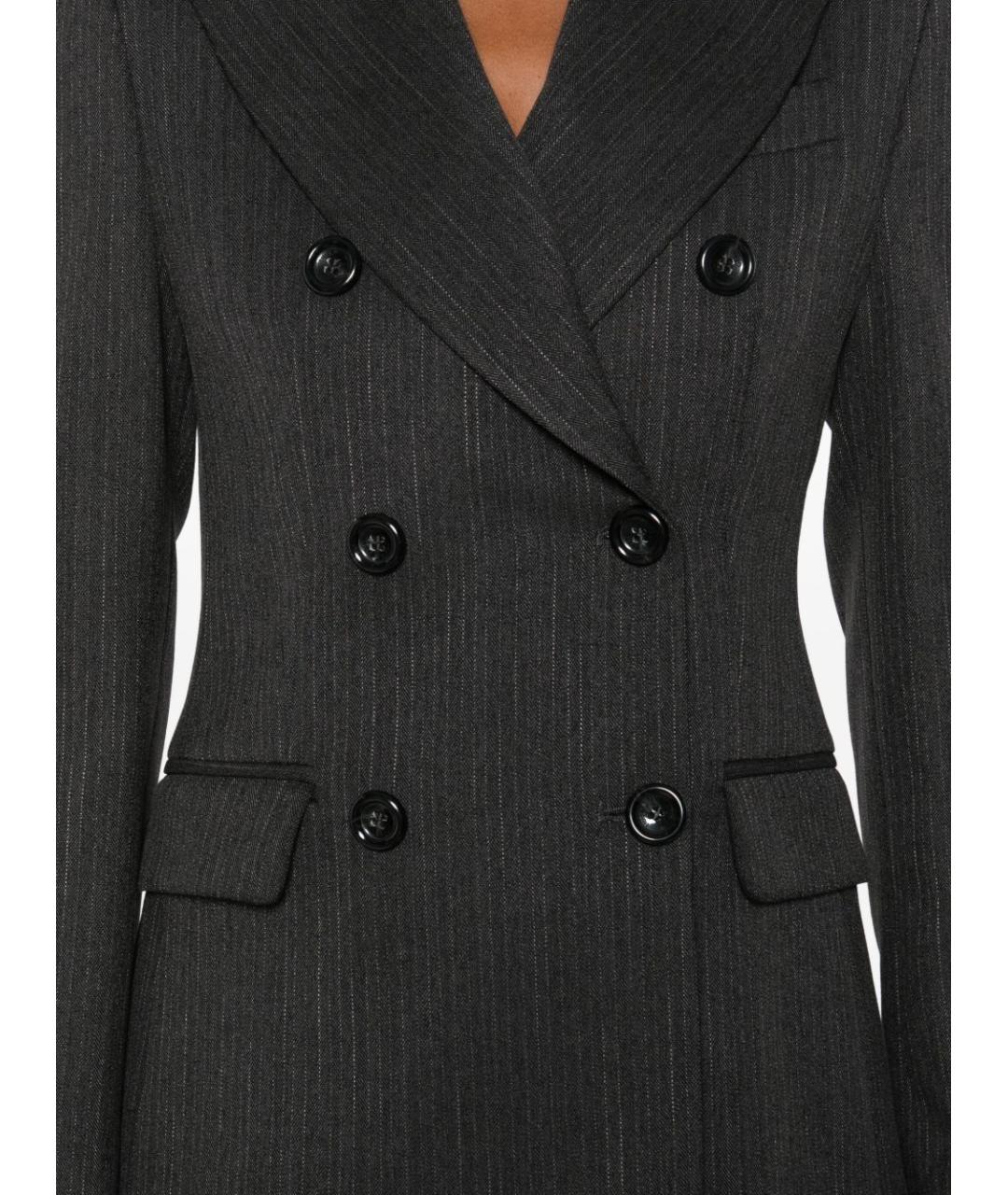 LIU JO Серый полиэстеровый жакет/пиджак, фото 2