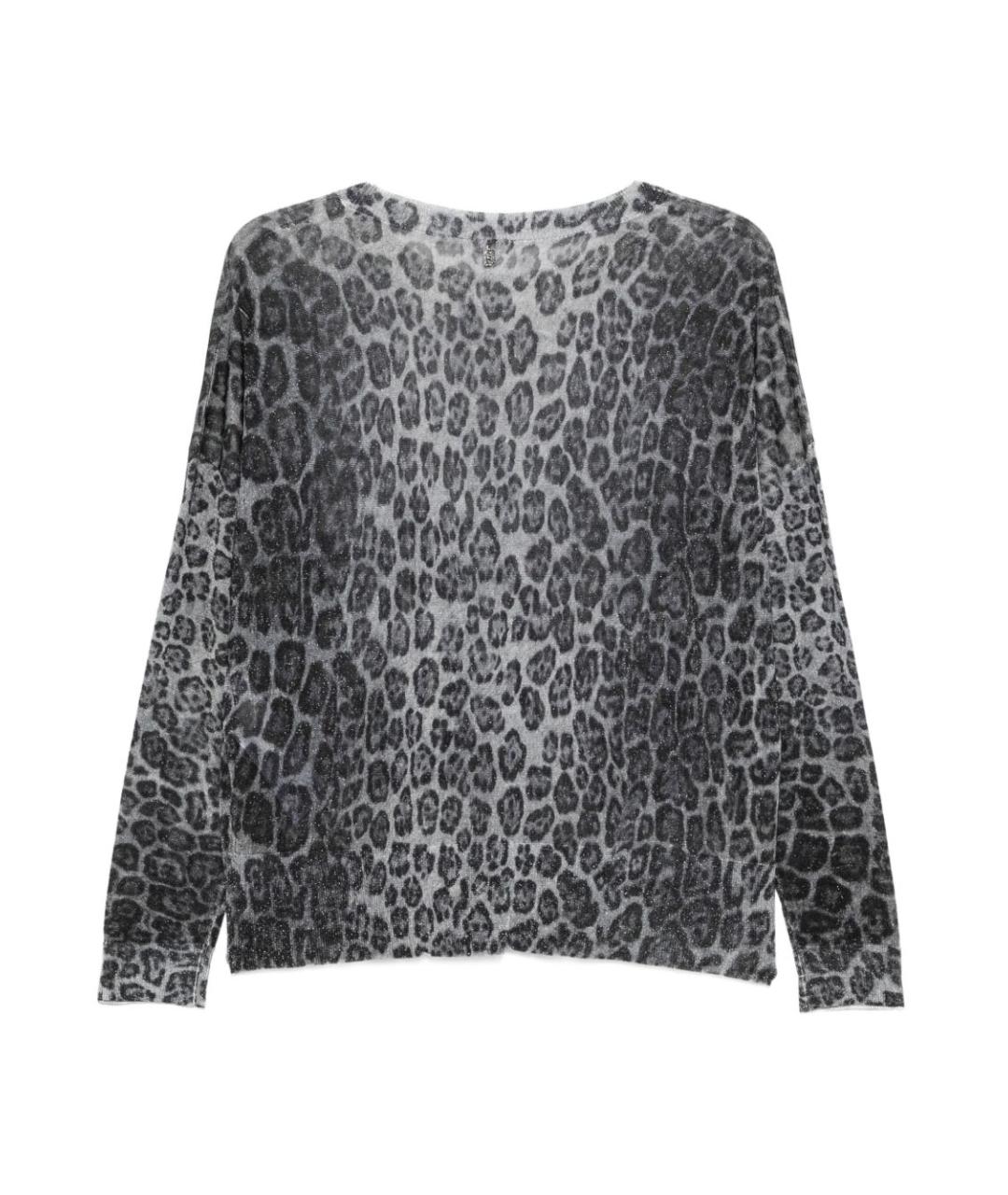 LIU JO Серый вискозный джемпер / свитер, фото 3