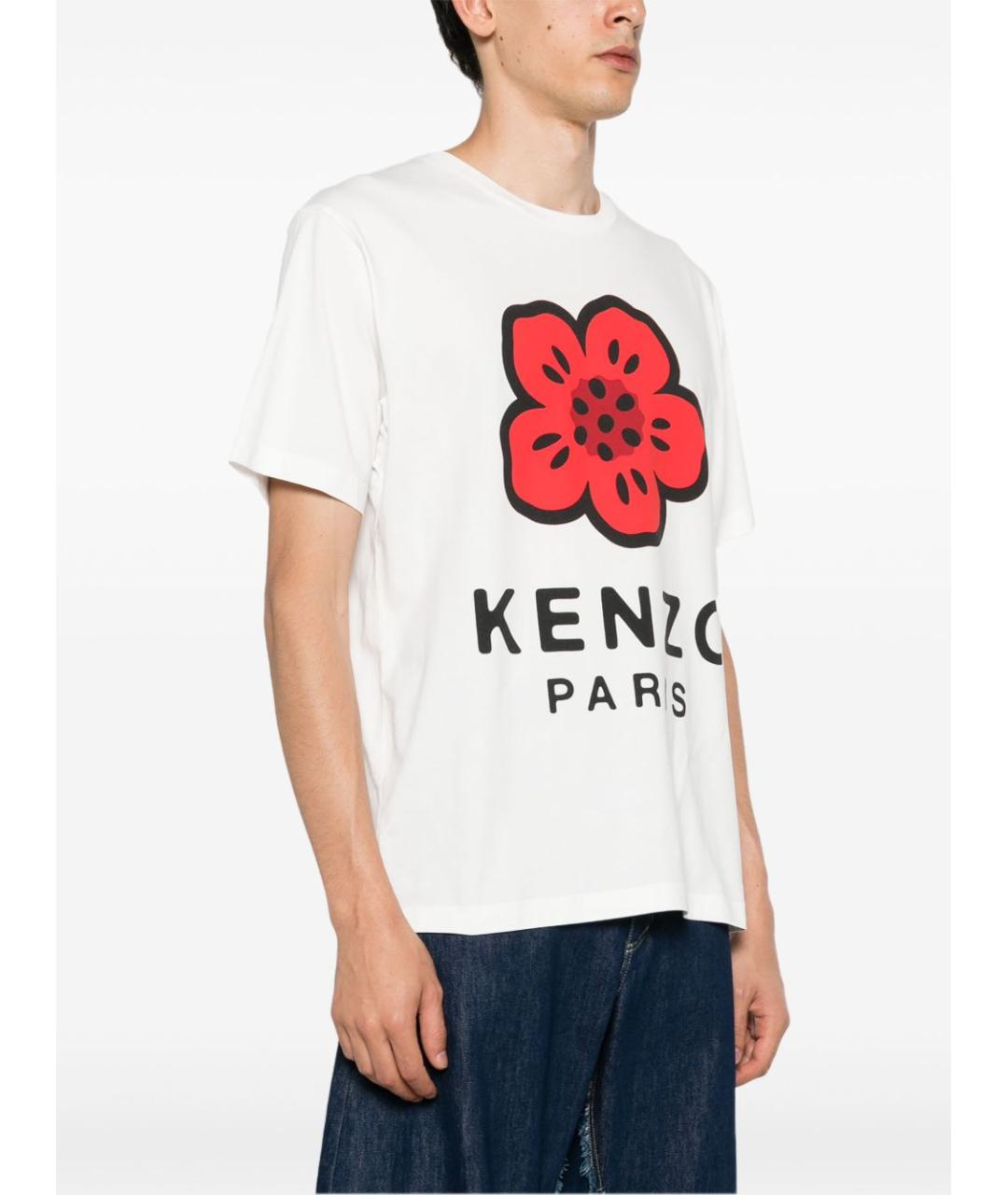 KENZO Мульти хлопковая футболка, фото 5