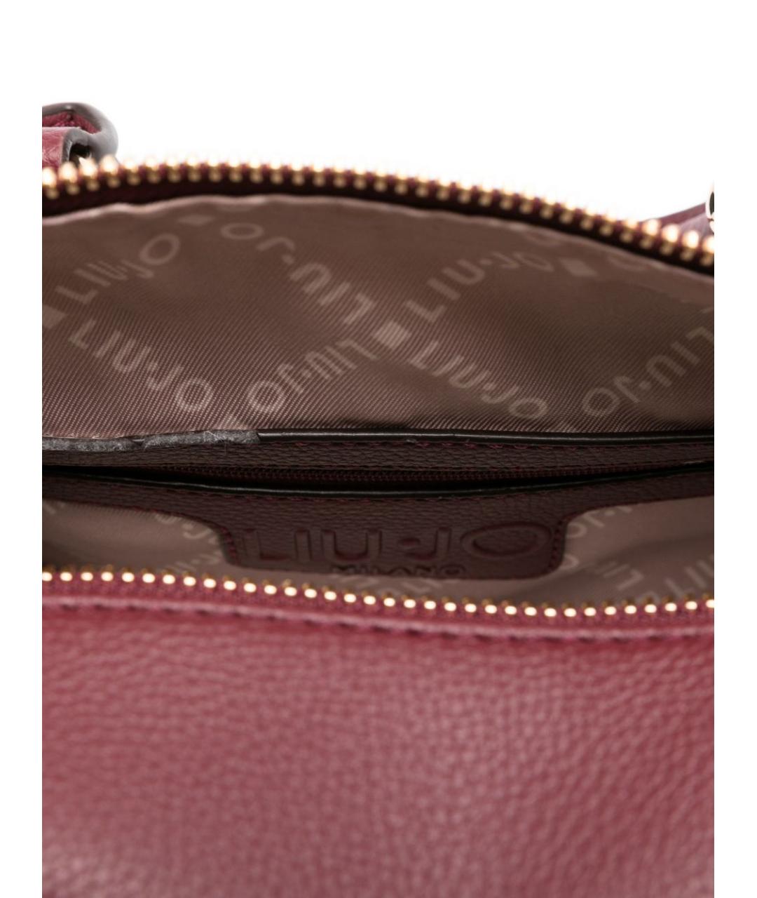 LIU JO Красная сумка тоут из искусственной кожи, фото 5