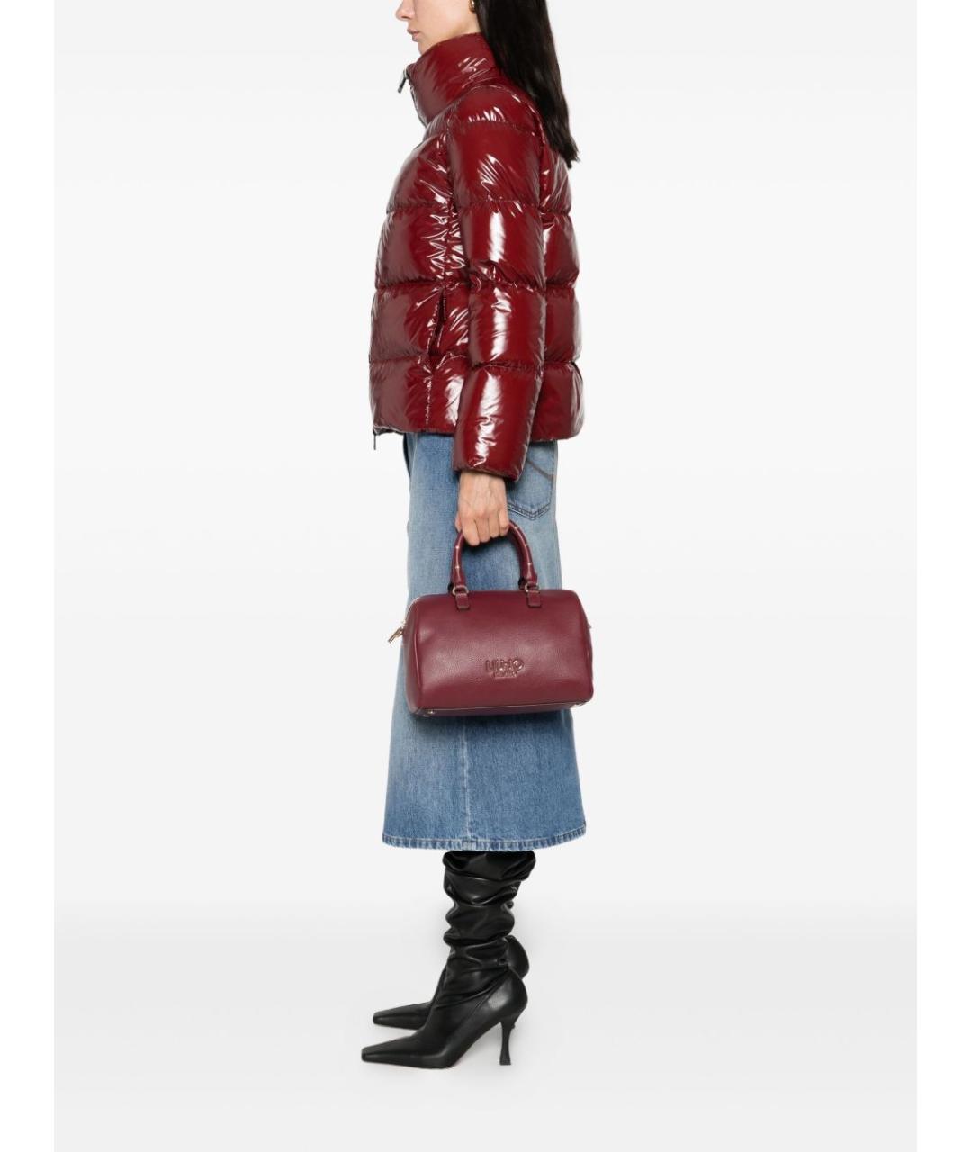 LIU JO Красная сумка тоут из искусственной кожи, фото 2