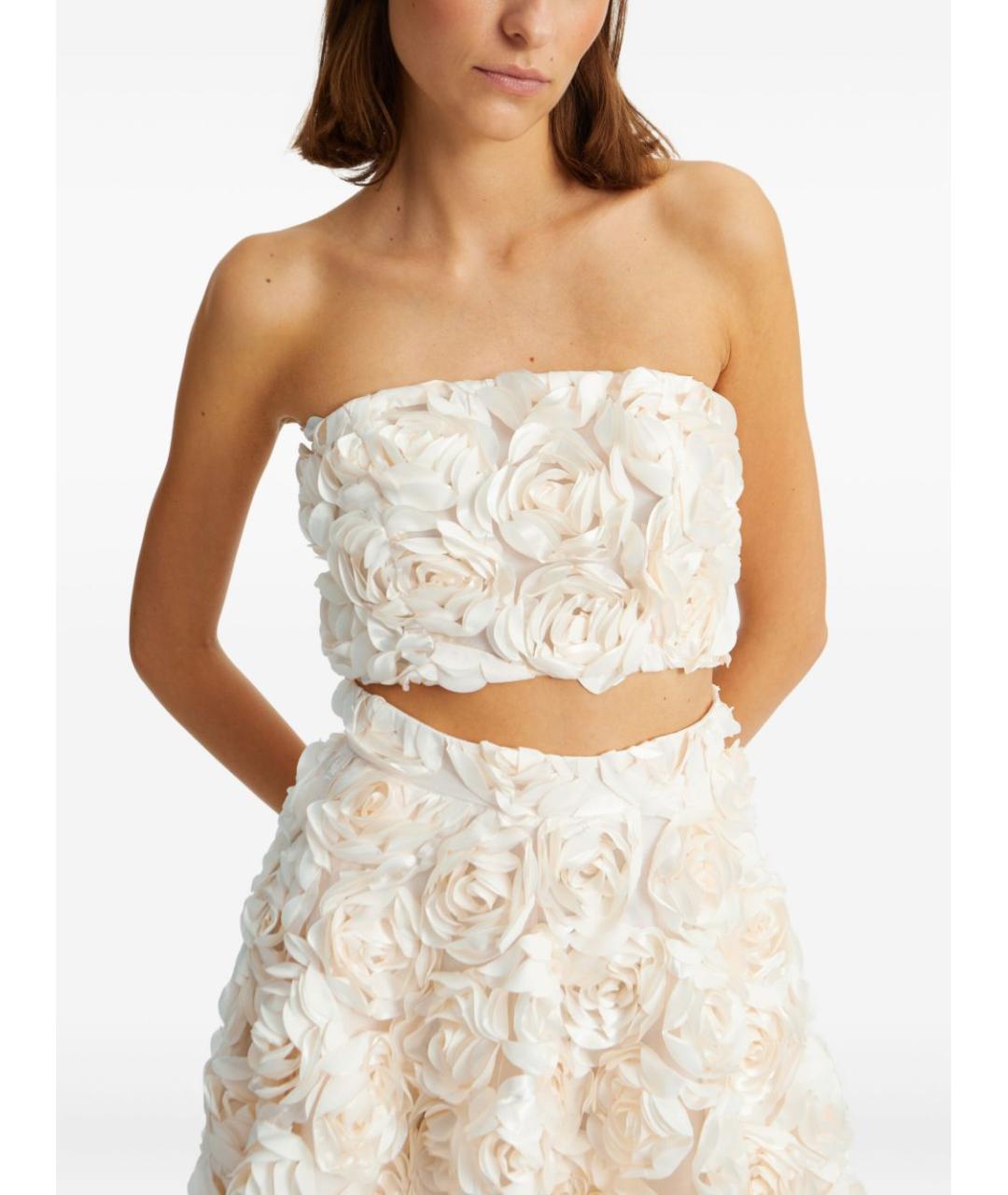 ROTATE Белая полиэстеровая майка, фото 3