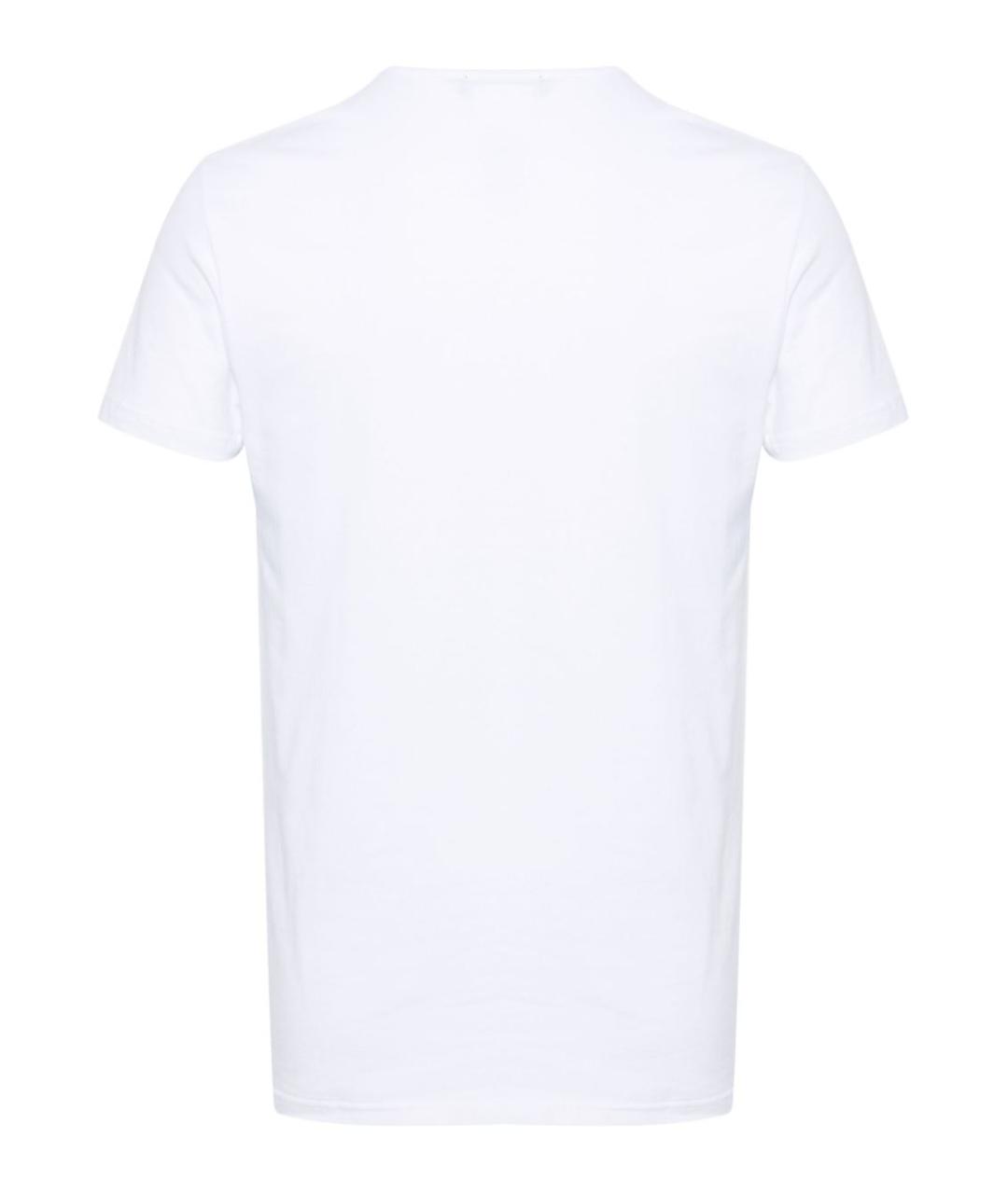 VERSACE Белая хлопковая футболка, фото 3