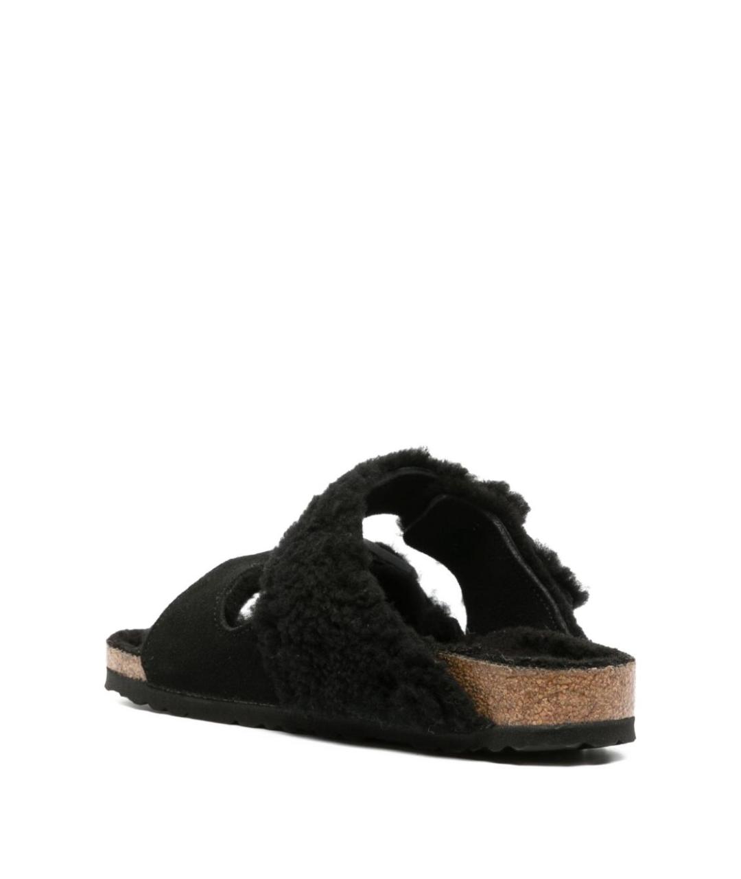 BIRKENSTOCK Черные текстильные сандалии, фото 3