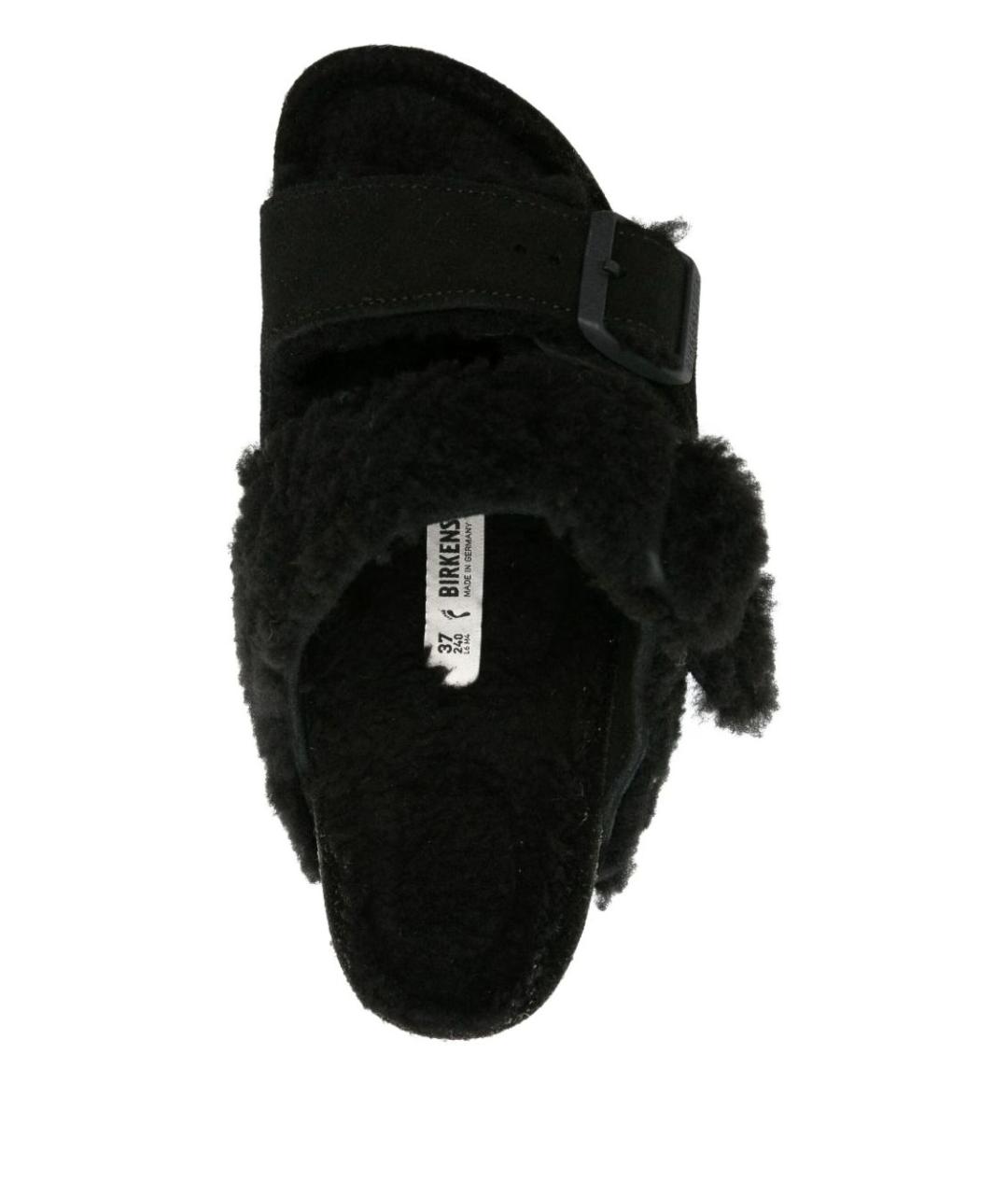 BIRKENSTOCK Черные текстильные сандалии, фото 4