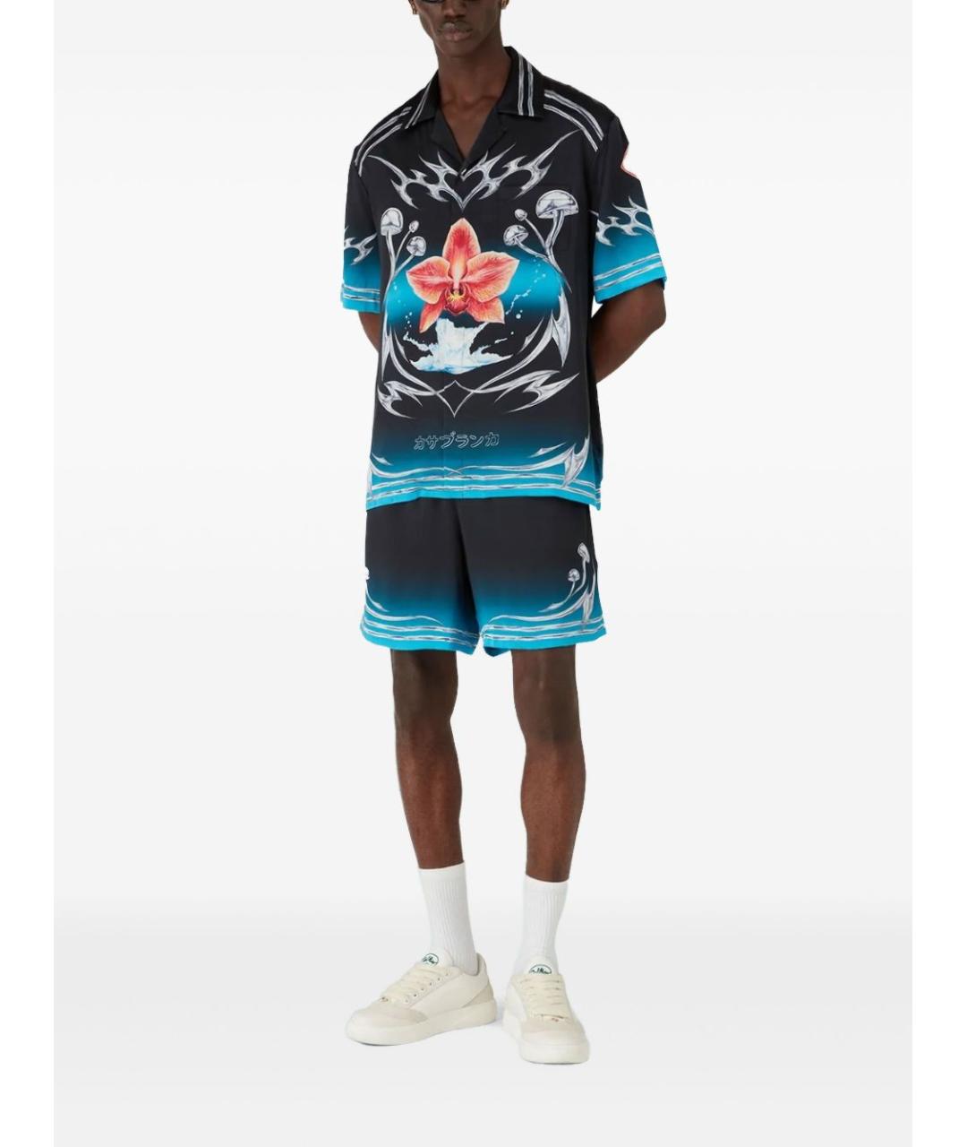 CASABLANCA Мульти шелковая кэжуал рубашка, фото 4