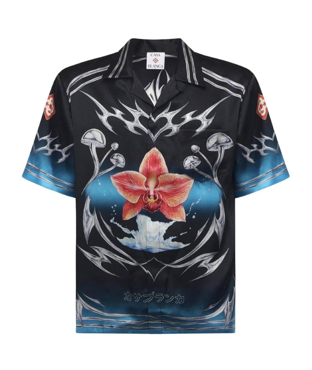 CASABLANCA Мульти шелковая кэжуал рубашка, фото 1