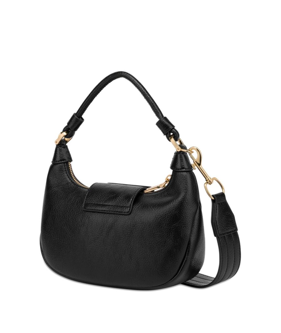 LOVE MOSCHINO Черная сумка с короткими ручками из искусственной кожи, фото 3