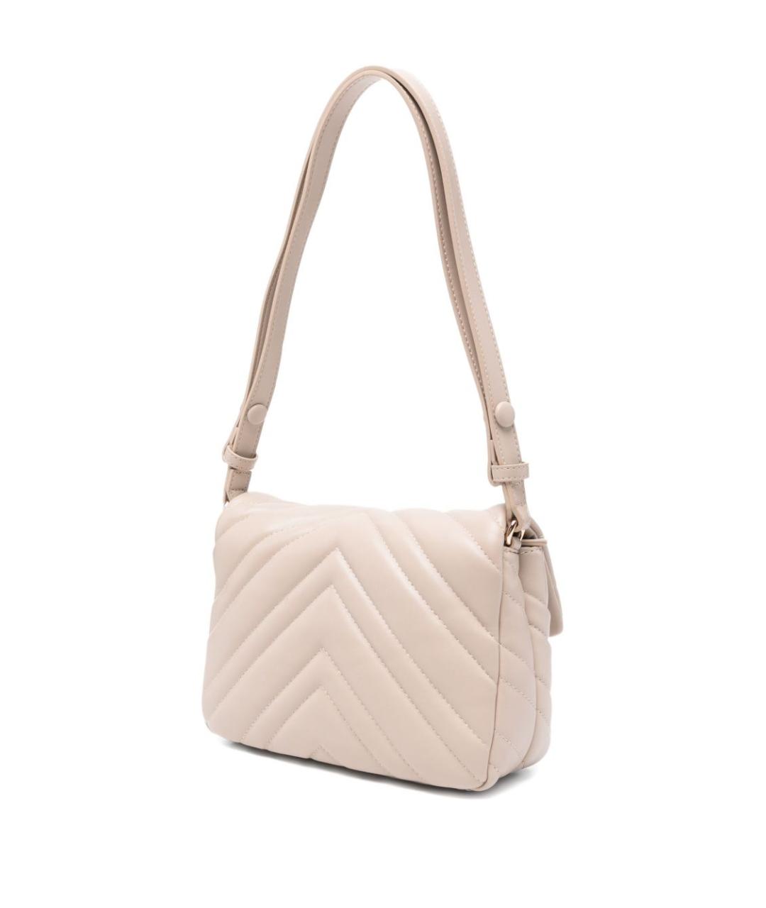 LIU JO Белая сумка через плечо из искусственной кожи, фото 3