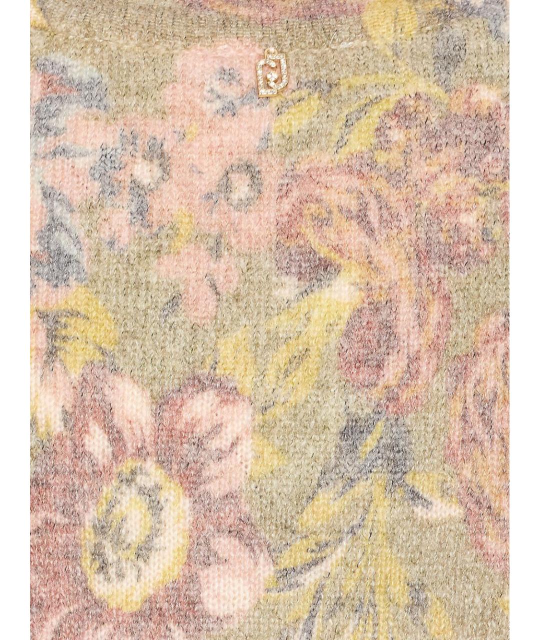 LIU JO Мульти шерстяной джемпер / свитер, фото 3