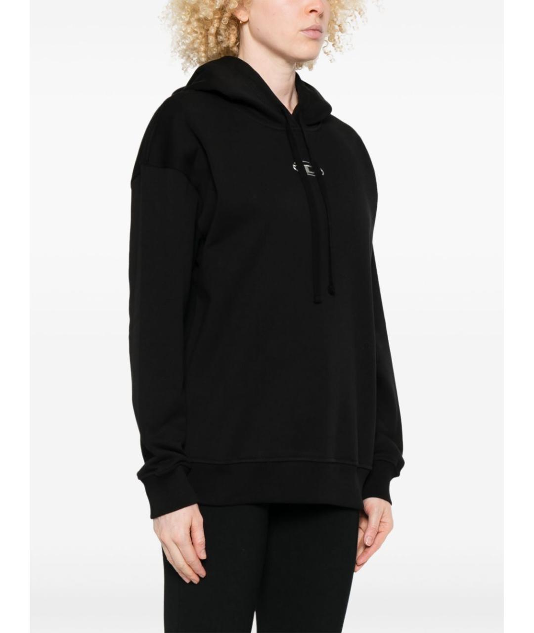 DIESEL Черный хлопковый джемпер / свитер, фото 2