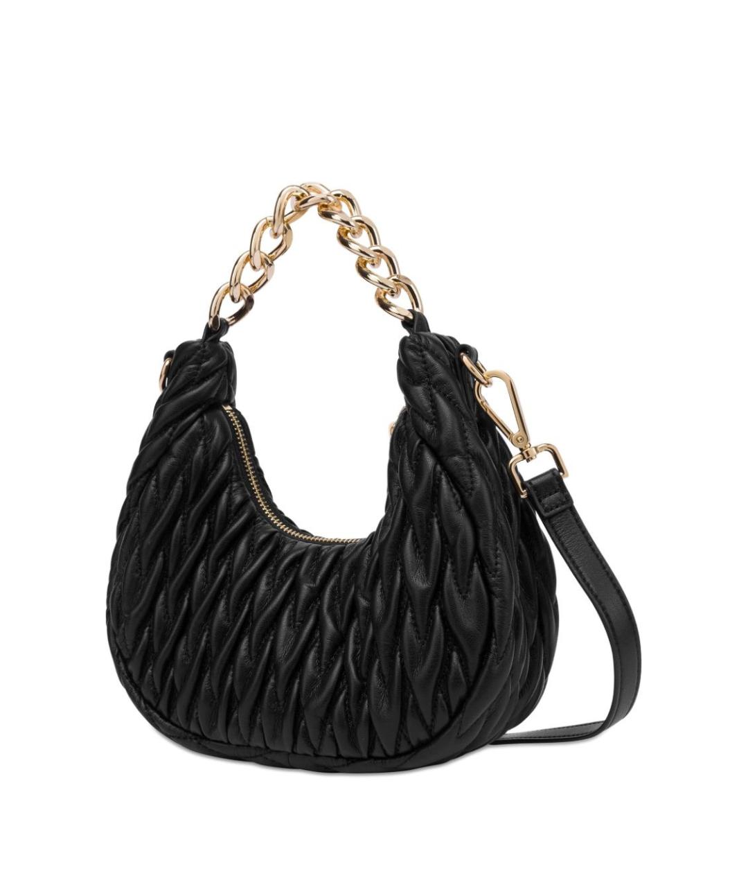 LOVE MOSCHINO Черная сумка с короткими ручками из искусственной кожи, фото 3