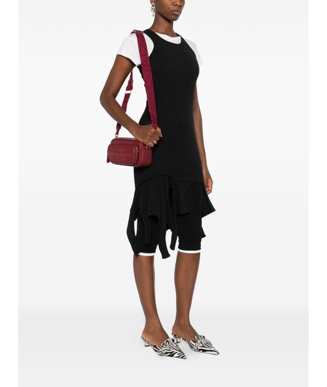 MARC JACOBS Красная кожаная сумка через плечо, фото 3