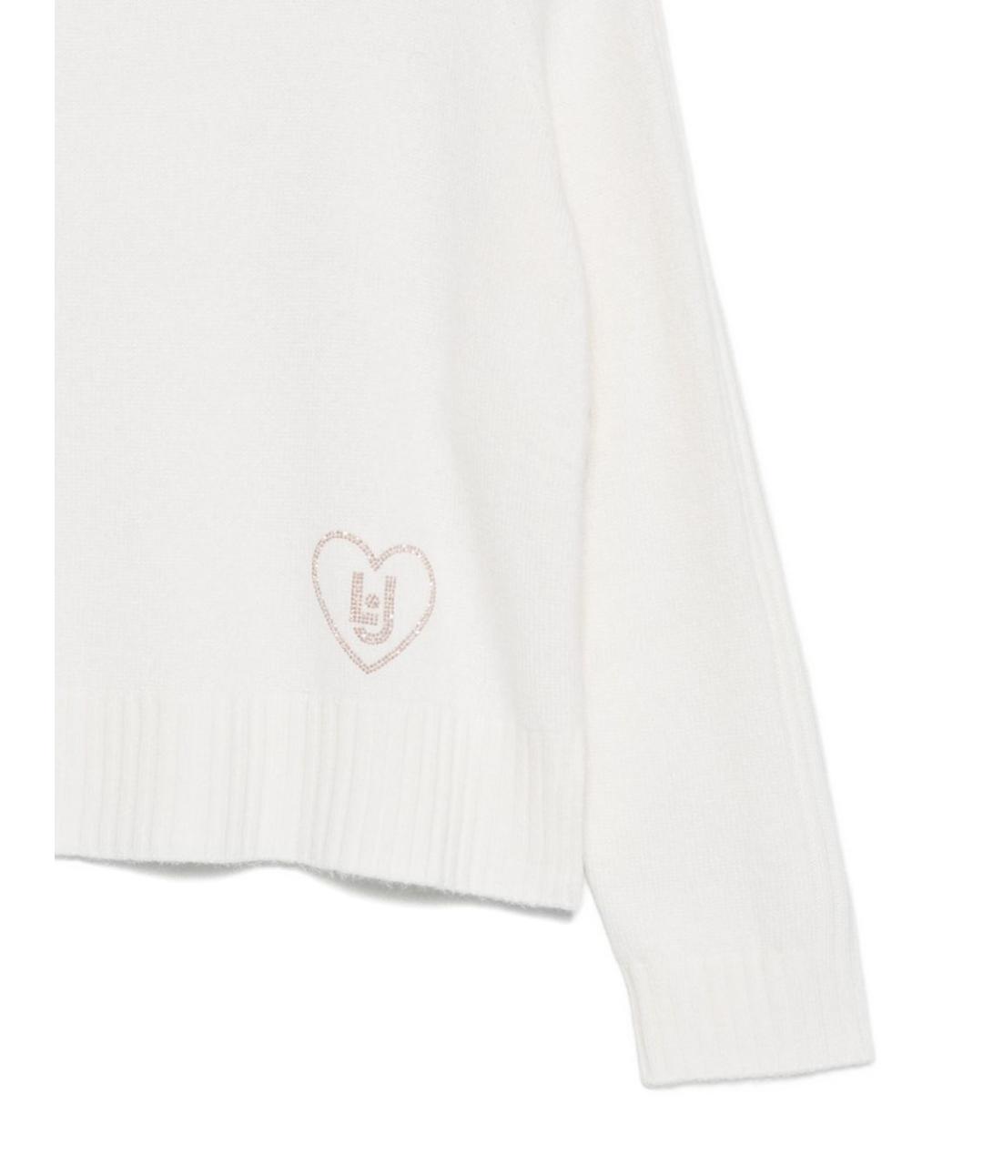 LIU JO Белый полиамидовый джемпер / свитер, фото 2