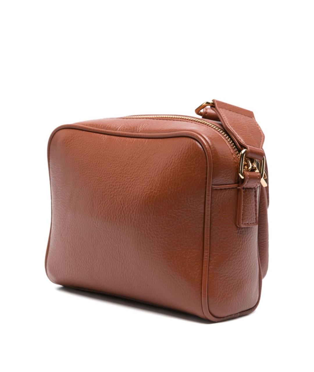 LOVE MOSCHINO Коричневая сумка через плечо из искусственной кожи, фото 2
