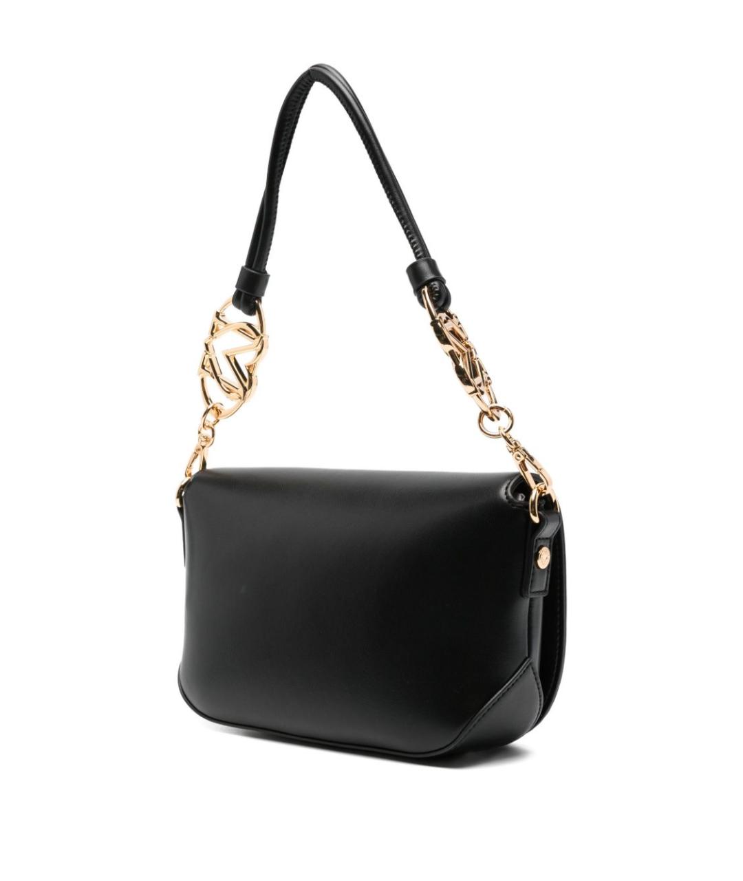 LOVE MOSCHINO Черная сумка через плечо из искусственной кожи, фото 5