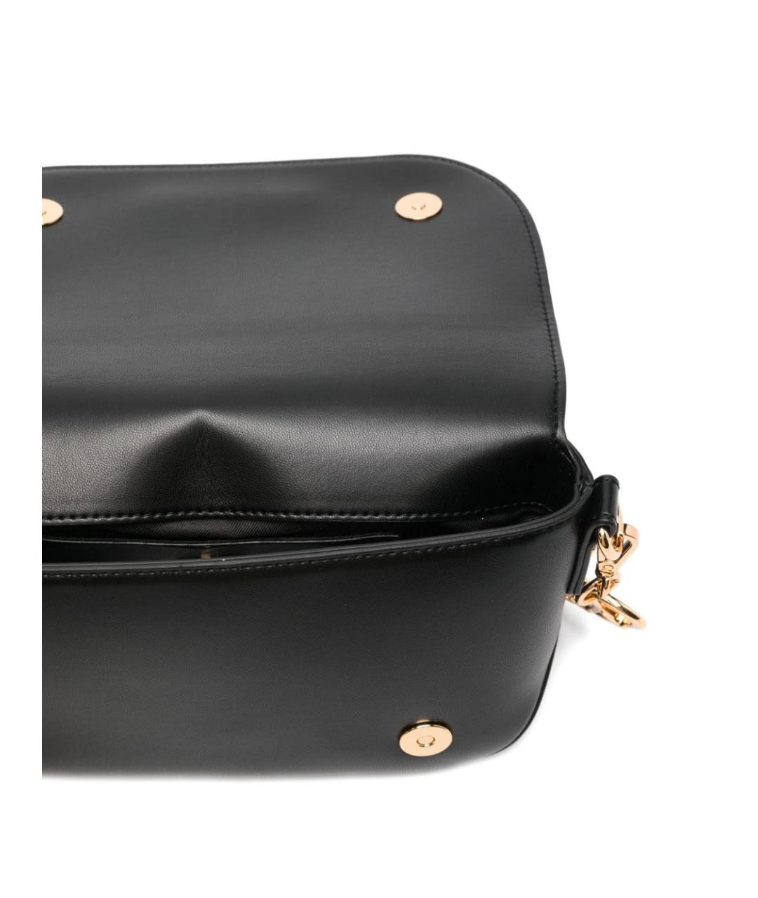 LOVE MOSCHINO Черная сумка через плечо из искусственной кожи, фото 4