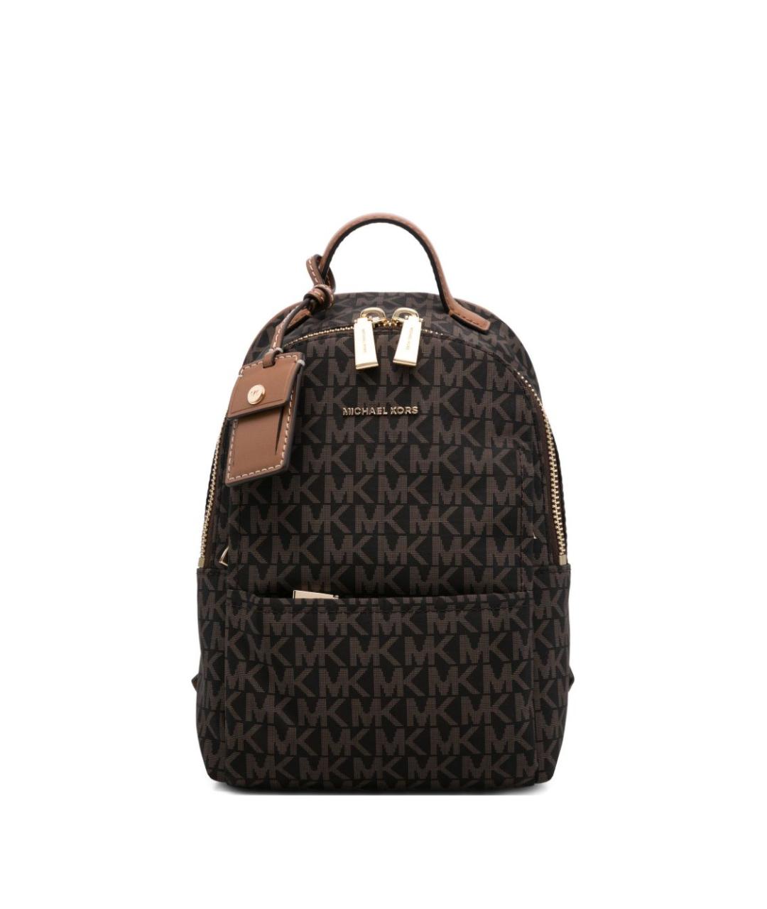 MICHAEL KORS Коричневый синтетический рюкзак, фото 1