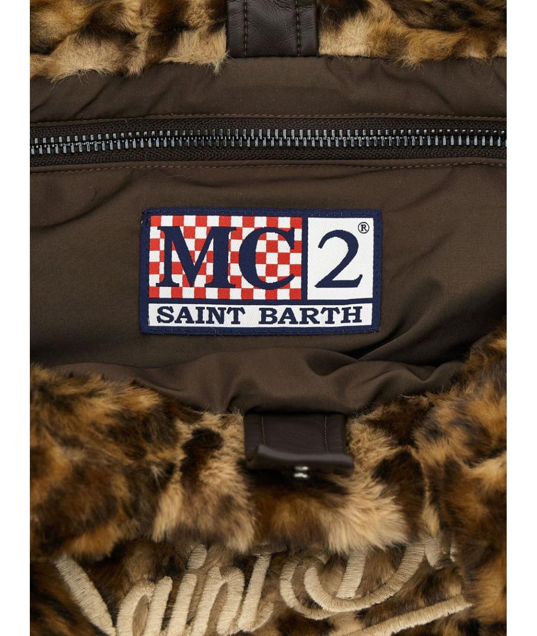 MC2 SAINT BARTH Мульти синтетическая сумка тоут, фото 4