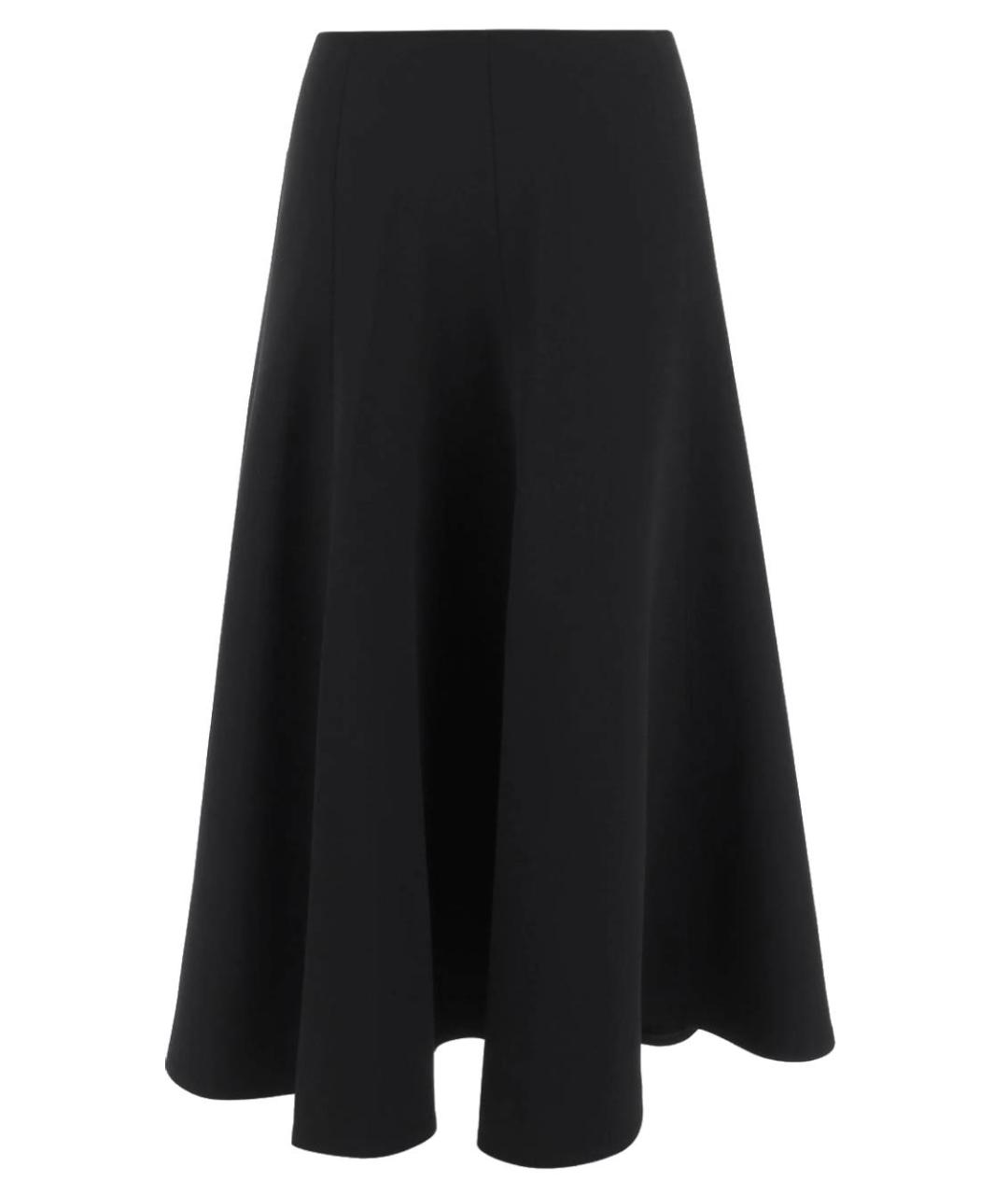 JACQUEMUS Черная полиэстеровая юбка миди, фото 1
