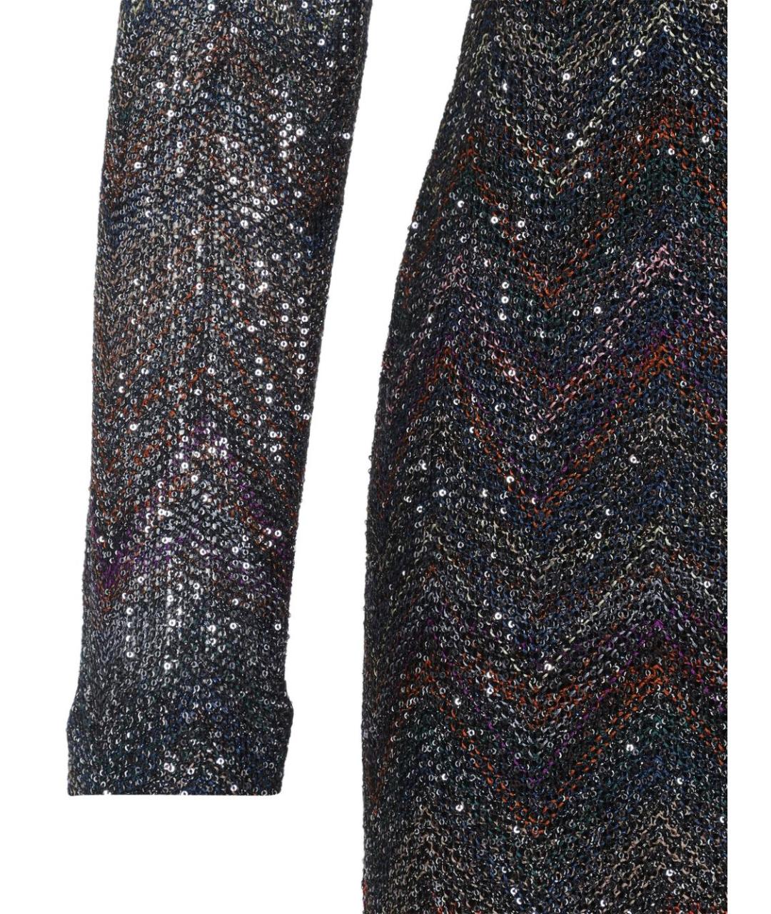 MISSONI Мульти вискозное коктейльное платье, фото 3