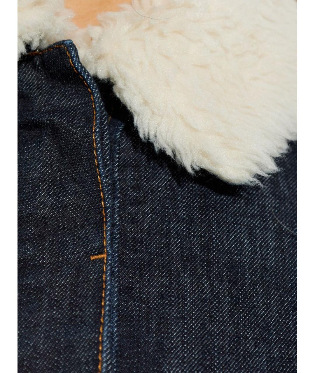 JACQUEMUS Темно-синяя хлопковая куртка, фото 5