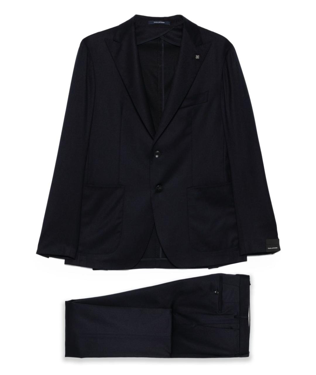 TAGLIATORE Темно-синий классический костюм, фото 1