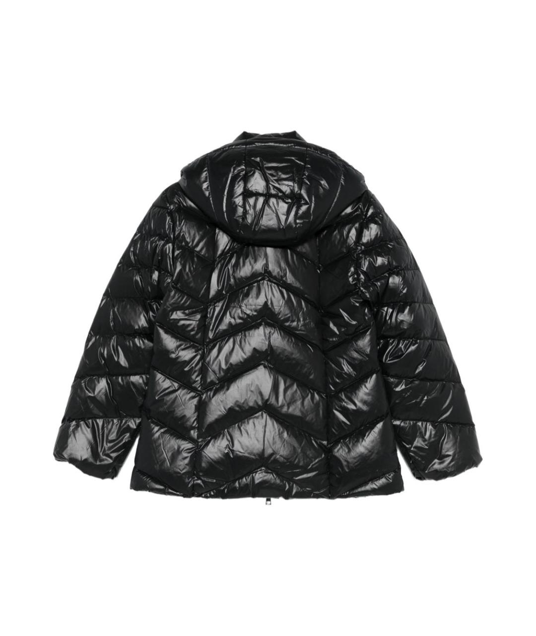 LIU JO Черный полиамидовый пуховик, фото 2