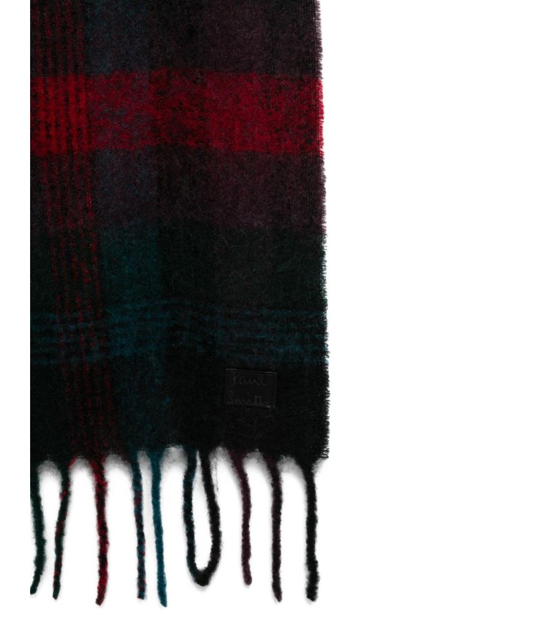 PAUL SMITH Мульти шерстяной шарф, фото 3